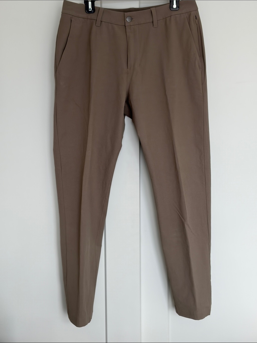 lululemon athletica Men's Slim Straight Chinos in Brown Taupe